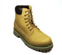 NEU Grinders Stiefel Schuhe Herren Brixton PREMIUM classic 6-Inch Leder Boots Weizen/ Yellow 41