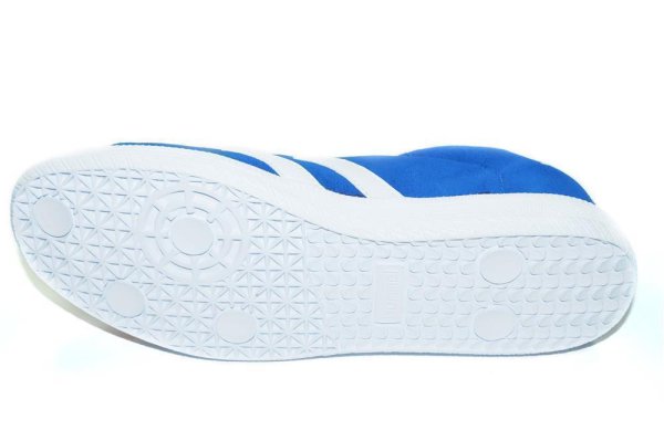 NEU Hummel Off-Field Schuhe Sneaker Unisex Retro Leder Blau EUR 42