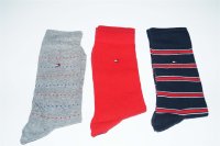 NEU Tommy Hilfiger 3 Paar Socken Strümpfe Herren Damen Business Geschenkbox